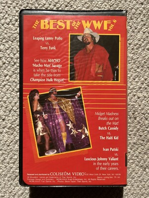 Best of the WWF Vol. 6 VHS WF020 by Coliseum Video WWF WWE | eBay