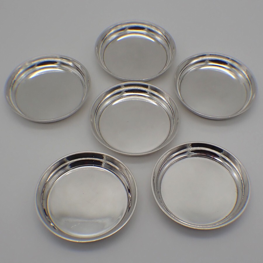 Tiffany Nut Dishes Set of 6 Sterling Silver 1929 No Mono | eBay