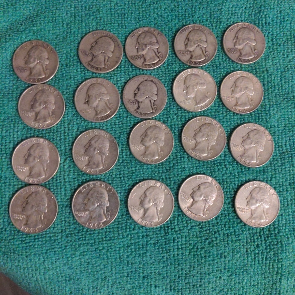 Lot Of 20 Silver Quarters eBay