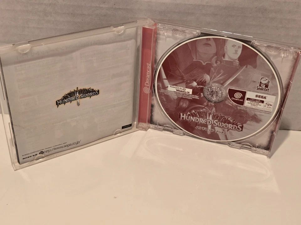 Hundred Swords (Sega Dreamcast, 2001) Japanese Import, US Seller  - Image 2 of 4