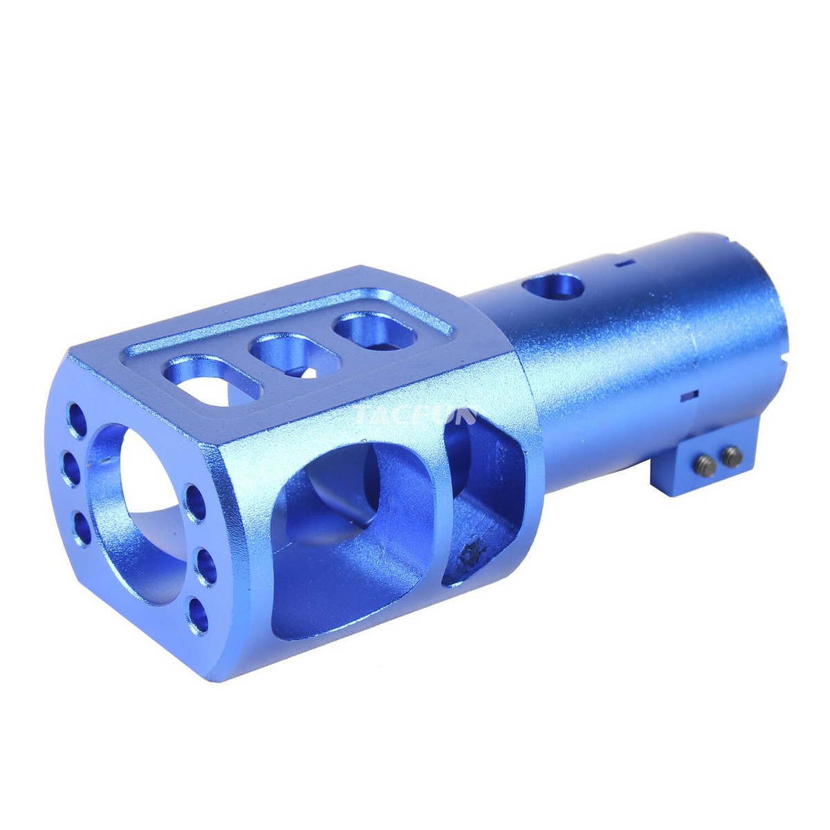 Mossberg 500 12GA Recoil Reducer Muzzle Brake Anodized BLUE