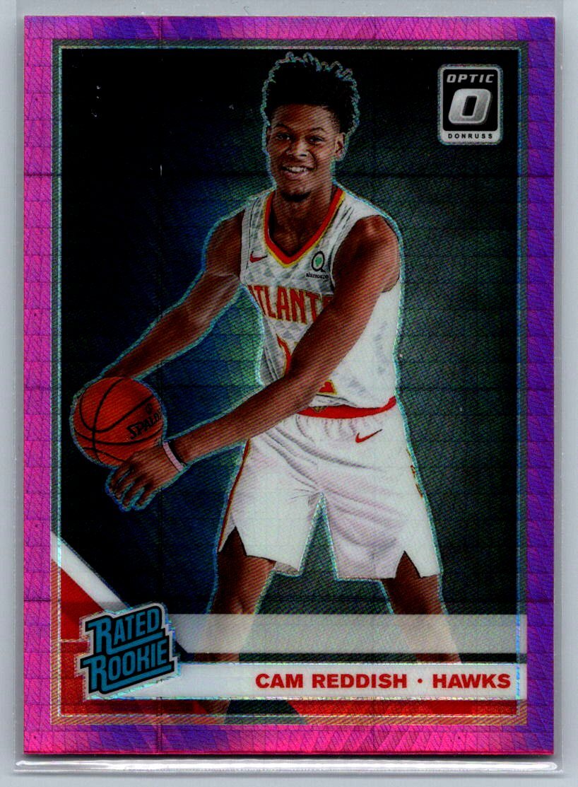 2019-20 Donruss Optic #170 Cam Reddish Hyper Pink