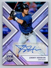 JIMMY HERRON 2018 Elite Extra Edition Autograph AUTO Rookie RC