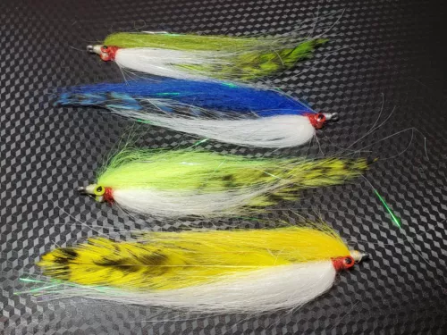 Salt Water Clouser, High Profile Clouser Minnow, Half and Half Streamer Fly,