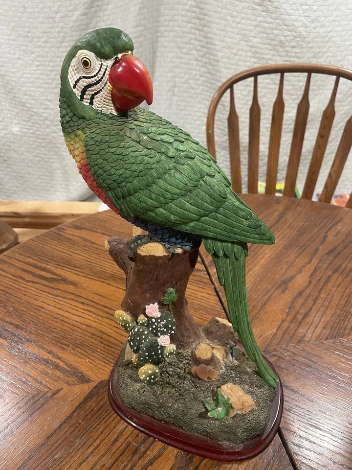 Vintage Parrot/Macaw Decoration  - Imagem 2 de 4