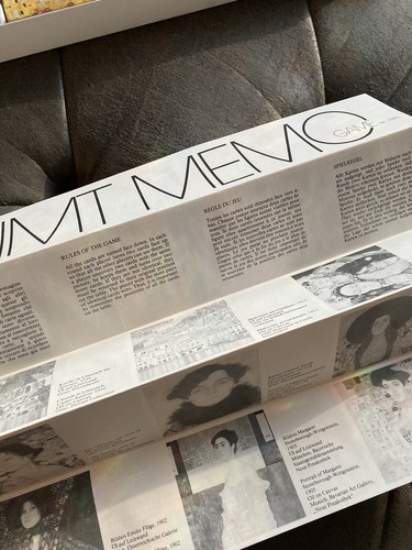 Gustav Klimt Art Memory Game. Box. Made in Austria. Piantik 1992 - Picture 7 of 15