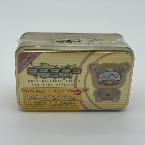 ⭐ Gogo's Crazy Bones Most Valuable Gogo's Gold Series Part 1 Sealed ⭐