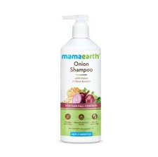 Mamaearth Onion Shampoo for Hair Growth  Hair Fall Control 250 ml, 600ml, 1 Ltr