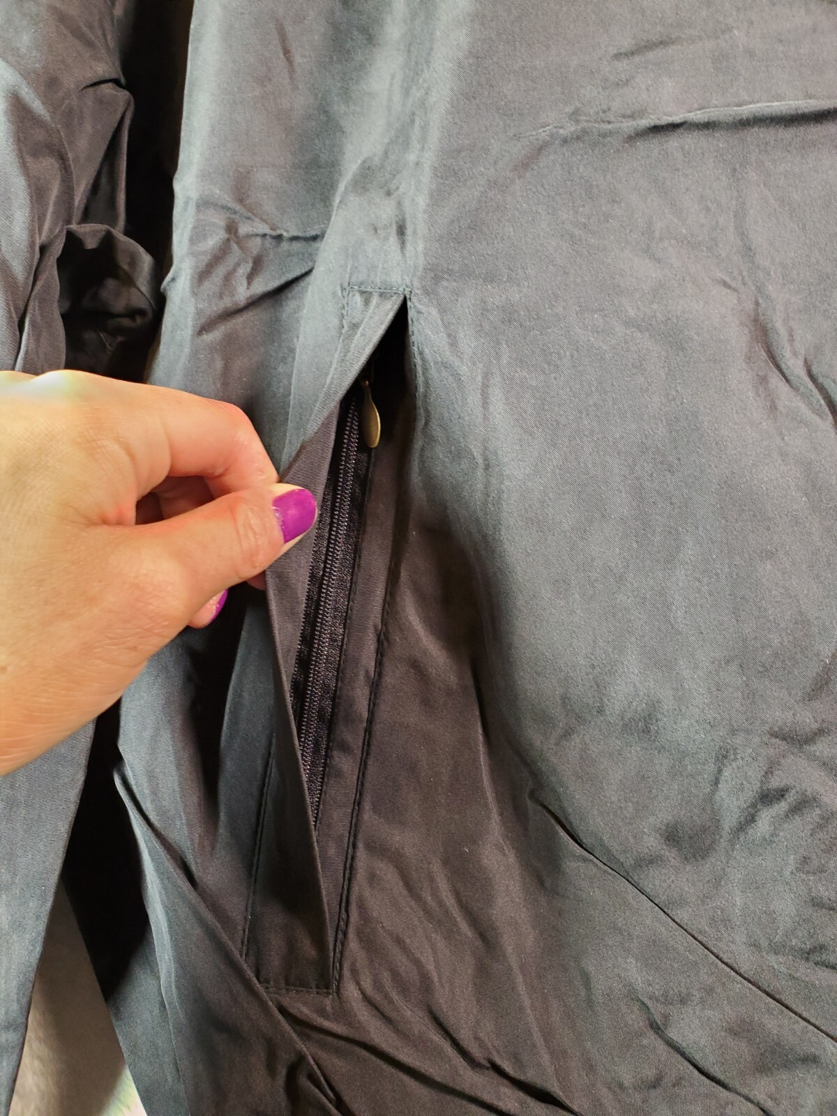 Jack Nicklaus Golf Performance Jacket Men's L Black Long Sleeve Water Resistant