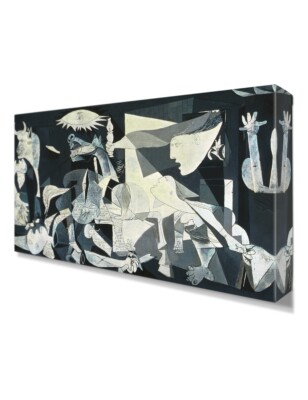 Pablo Picasso: Guernica Museum Quality Fine Art Giclee Print Wall Art 32'' x 18''