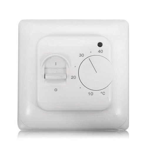 Electric UnderFloor Heating Thermostat Control Switch+ Floor Sensor White 16A GB - Picture 4 of 10