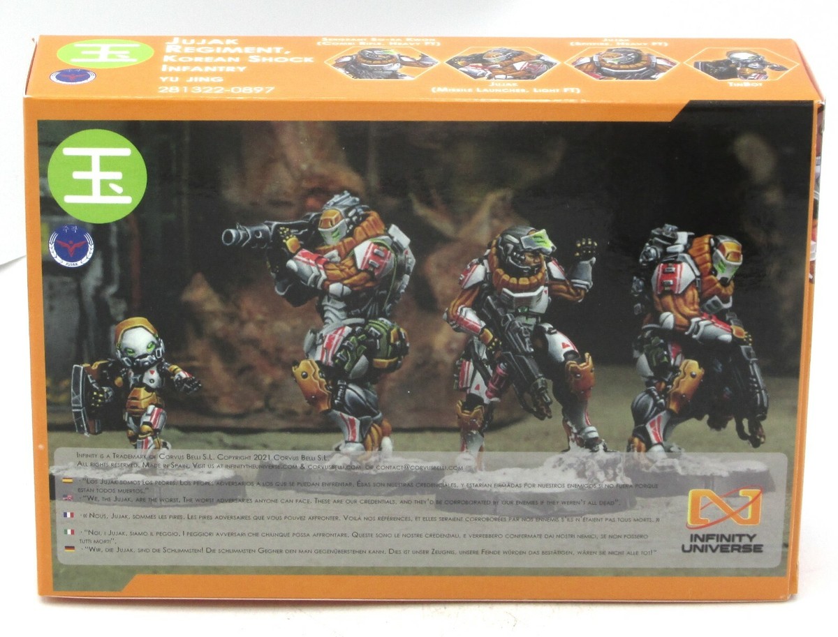 Infinity #897 Jujak Regiment Korean Shock Infantry (Yu Jing