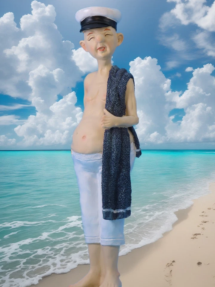 Matrosenfigur Seemannsfigur maritime Dekofigur Sammlerfigur ❤ HERR KRAUSE ❤ XL - Bild 2 von 4