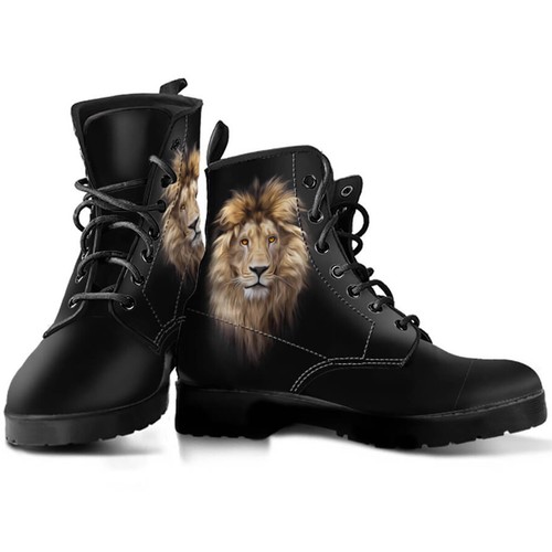 Wild Cat Lover Vegan Leather Booties | eBay