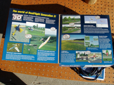 Simulateur De Vol RealFlight R/C Avec Contrôleur G3 Plus (Futaba 3D) - Occasion