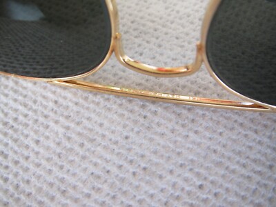 Vintage Ray Ban, Original with marked BL lens,, 6214 USA made 12K