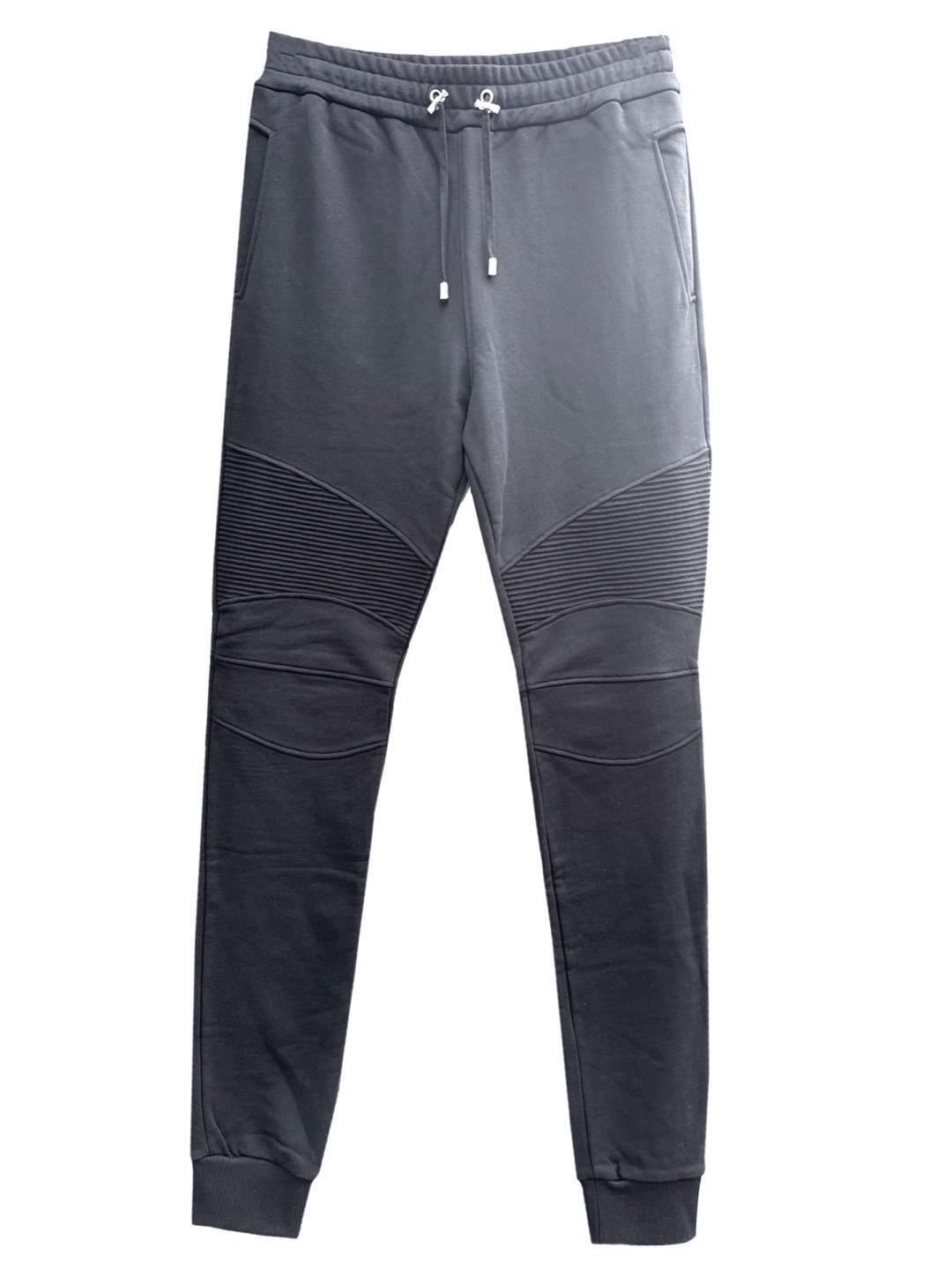 Balmain Moto Biker Joggers / Sweatpants Slim Fit Medium