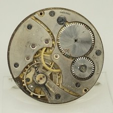 Rare Pocket Watch Movement Men's no fusee duplex chronometer no repeater RAR