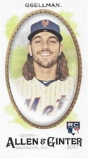 2017 Topps Allen & Ginter Robert Gsellman Mini Parallel RC #14 New York Mets