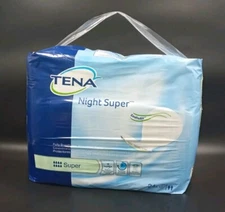 TENA Night Super Bladder Control Incontinence Pads Heavy Absorbency 62718 24 Ct