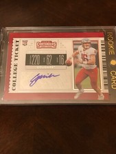 2019 GARDNER MINSHEW Panini Contenders “College Ticket” AUTO ROOKIE JAGS-HOT!!🔥