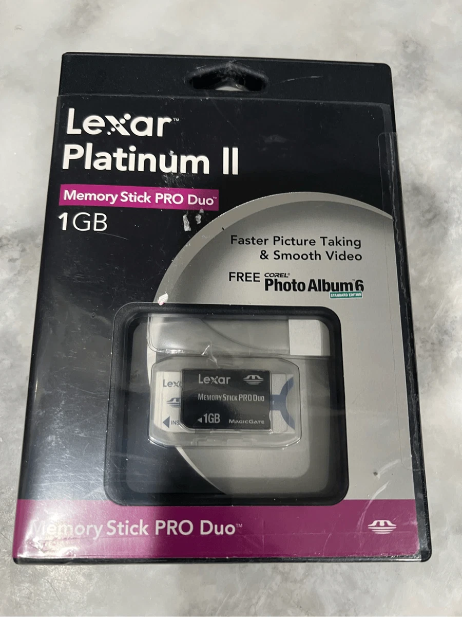 Lexar メモリースティック Pro Duo 1GB MSDP1GB-800 bme6fzu 【公式通販】