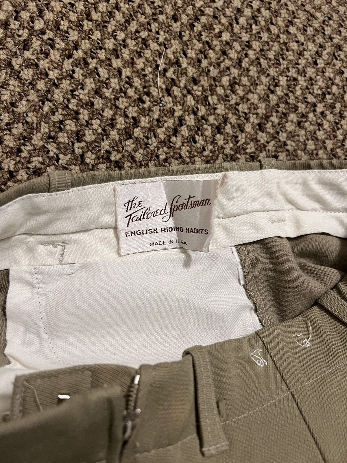 Ladies Size 26 Tailored Sportsman Breeches