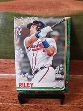 Austin Riley RC 2019 Topps Holiday Mega Box Rookie Card # HW76 Atlanta Braves. rookie card picture