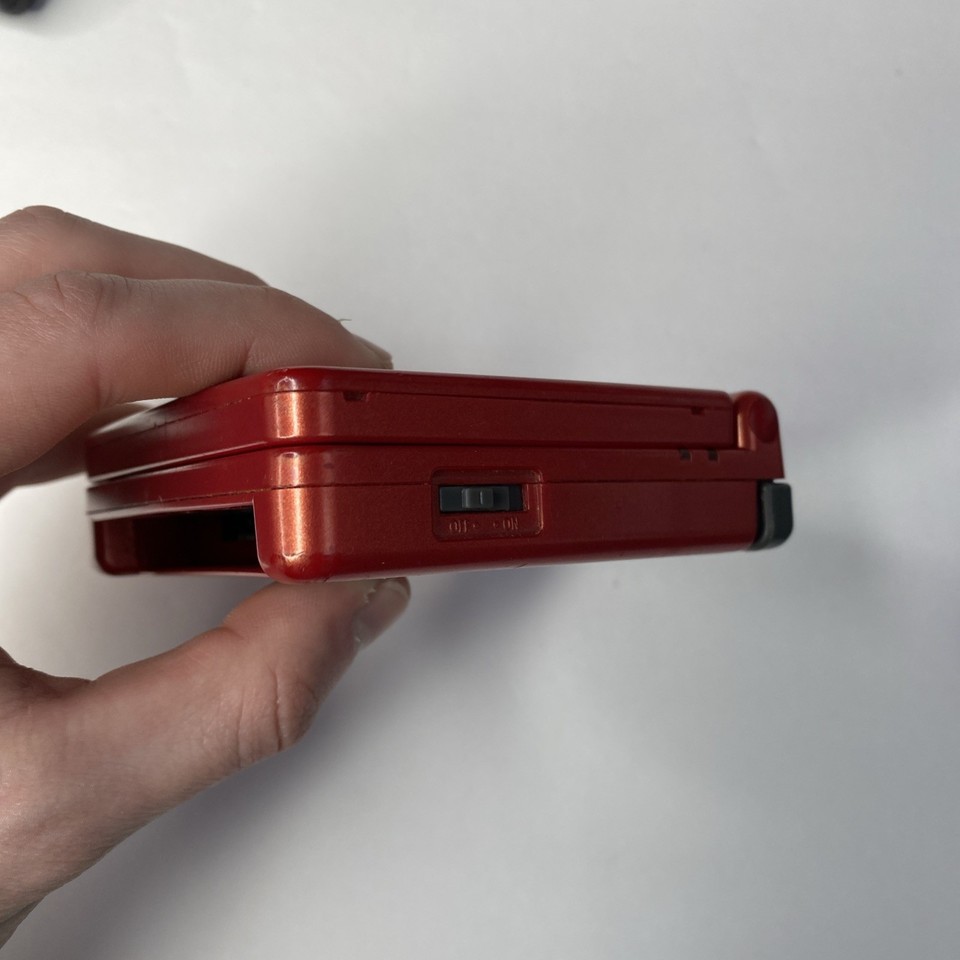 Gameboy Advanced sp GBA Flame Red Ags-001 Tested US Model | eBay