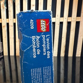 LEGO CITY 4209 FIRE PLANE SEALED + MEGA BLOKS WOW BARRENS CHASE SET LOT