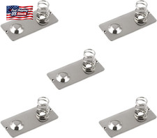 Heyiarbeit 20Pcs Battery Springs AA Metal Contact Plate Replacement Positive to