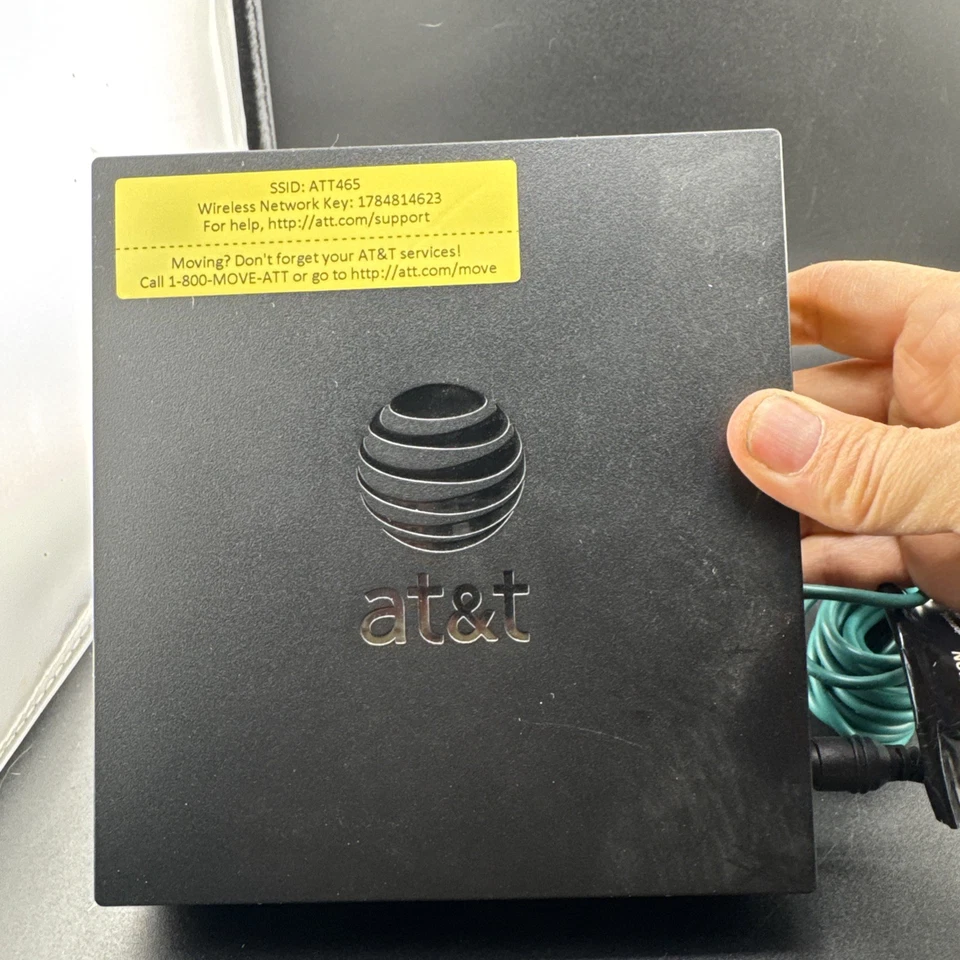 Gateway DSL inalámbrico AT&T U-verse (Pace) 5031NV con base, cable de alimentación, cable DSL Foto 3 de 4