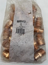 Nibco 604 3/4 3/4" Nom C X 3/4" Mnpt Copper Adapter Lot of 25