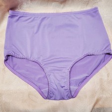 VINTAGE NYLON GRANNY PANTIES BRIEFS KNICKERS COMFORT STRETCH SIZE 2XL SISSY