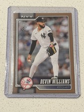 2026 Topps Series 1 Devin Williams #239 Gold #/2026 Yankees