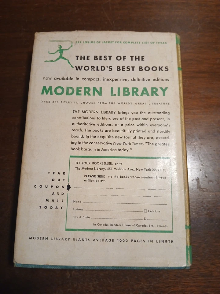 Walden and Other Writings of Henry David Thoreau 1950 Modern Library Hardcover Foto 2 de 4