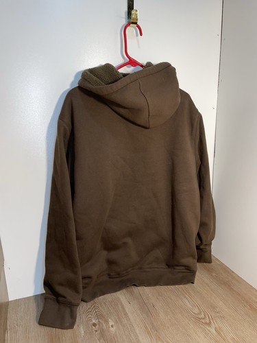 Timberland Sudadera con Capucha Cremallera Completa Chaqueta Marrón Talla XL - Imagen 2 de 3