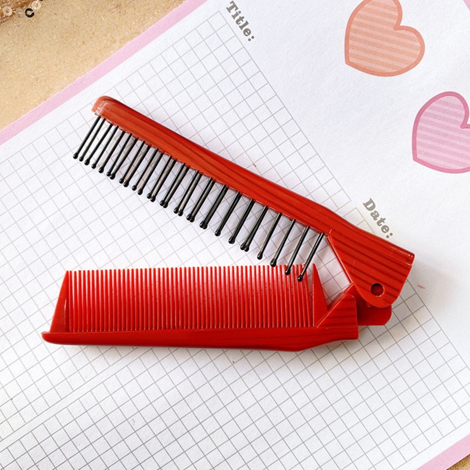 4 Pcs Travel Combs Foldable Creative Folding Professional Partition ...