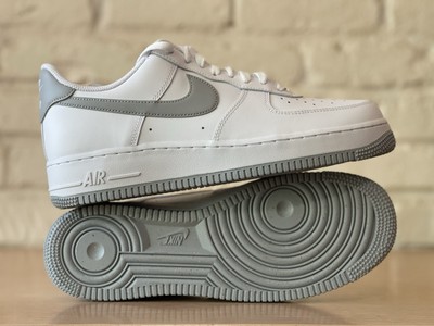 Nike Air Force 1 Low '07 White Light Smoke Grey FJ4146-100 Men's Size 9.5 New