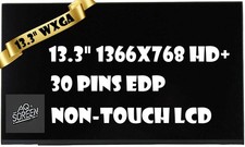 M133NWR9 R0 13.3" Led Lcd Screen for Dell Latitude 7300 7380 Laptops YTXJK G50X6