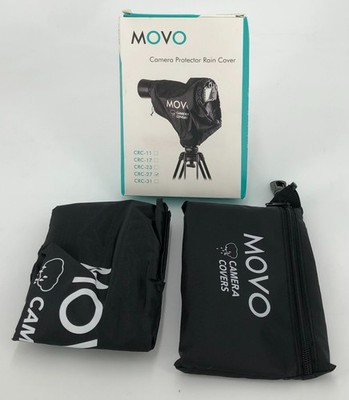 Movo CRC27 Raincover Protector for DSLR Cameras, Lenses, Photographic Equipment