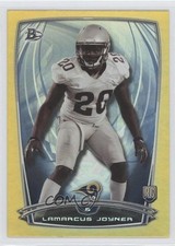 2014 Bowman Rookies Gold Foil 127/399 Lamarcus Joyner #47 0a3