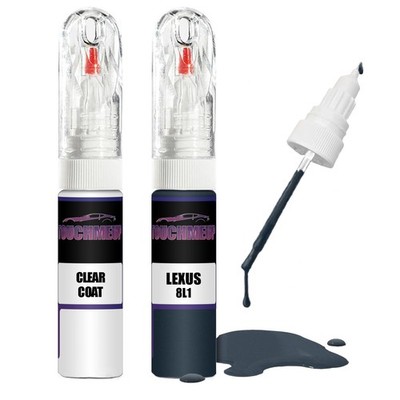 Lackstift für LEXUS STAR SAPPHIRE 8L1 + Klarlack Pinsel Kratzer Fix Kit