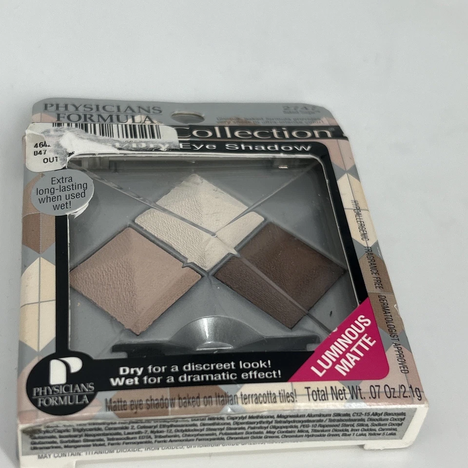 Physicians Formula Baked Wet Dry Eye Shadow Luminous Matte BAKED SUGAR #2747 NEW - Image 2 of 4