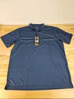 XXL / 2XL - NAVY BLUE - Pebble Beach Men’s Dry-Luxe Short Sleeve Golf Polo Shirt