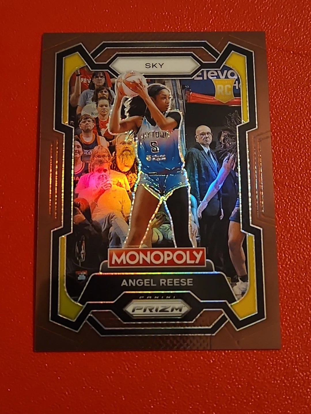 🏀#36/249 Angel Reese 2024 Prizm WNBA Monopoly Brown Rookie RC Chicago Sky #68