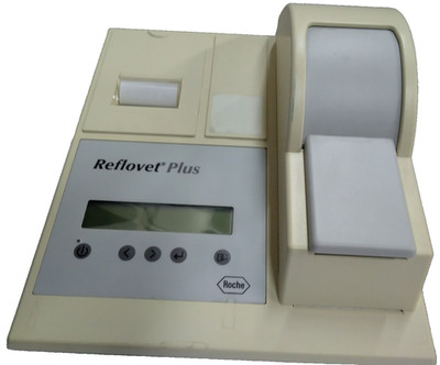 Roche Reflovet Plus Dry Chemistry Analyzer