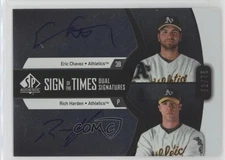 2007 SP Authentic /75 Rich Harden Eric Chavez #SD-CH Auto