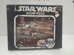 Vintage 1977 Kenner Star Wars 500 Piece Jigsaw Puzzle #40150 X-Wing Fighter 100%