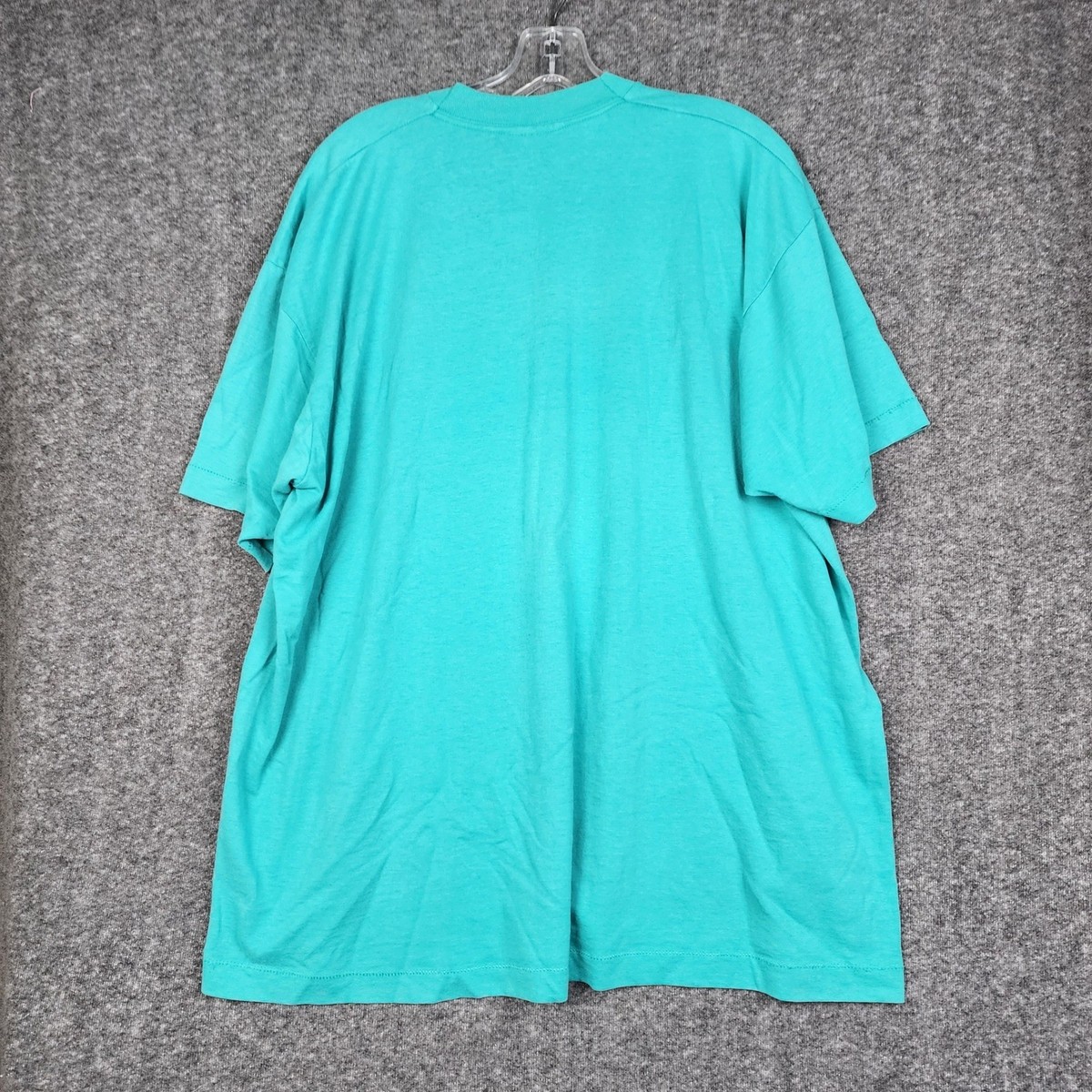 Fruit of the Loom T-Shirt Women XXL Vintage Single Stitch Garden Heart Graphic View 2